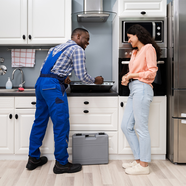 can you provide an estimate for cooktop repair before beginning any work in Palmyra